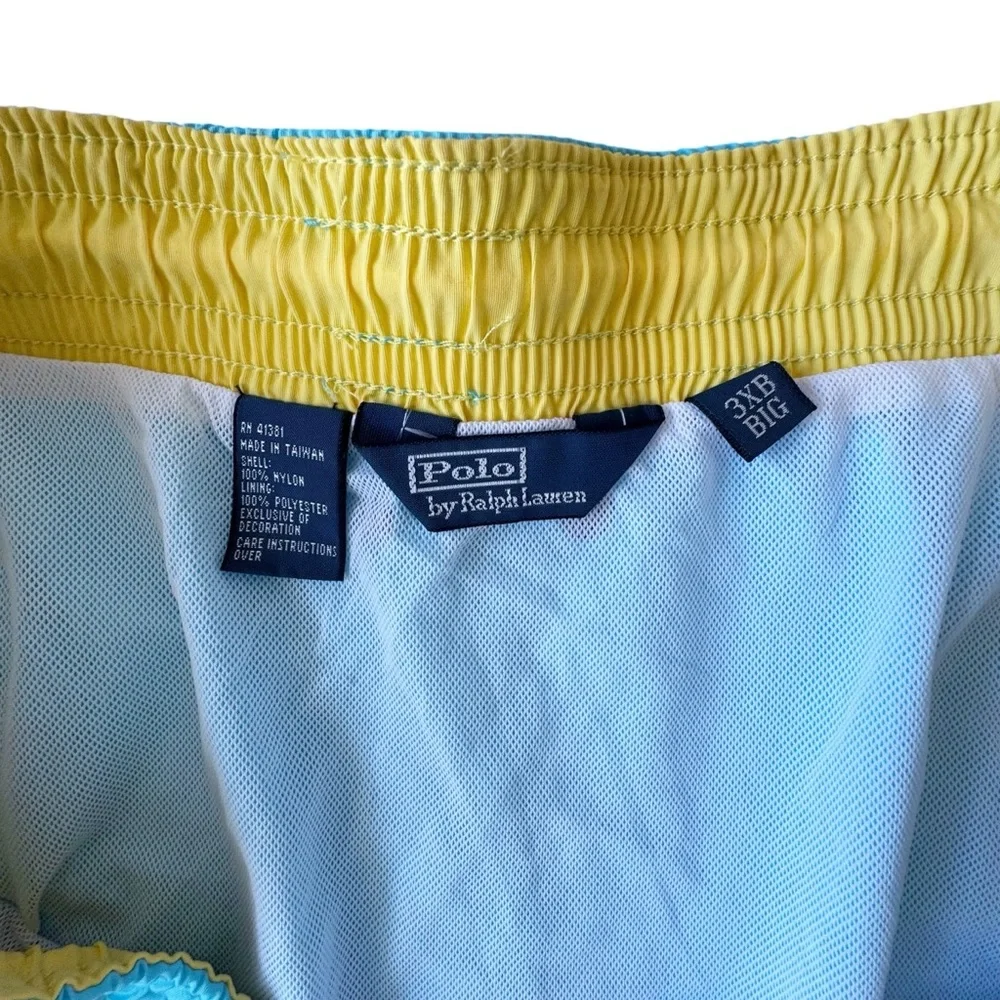 Polo Ralph Lauren Turquoise Swim Trunk | 3XB NWT